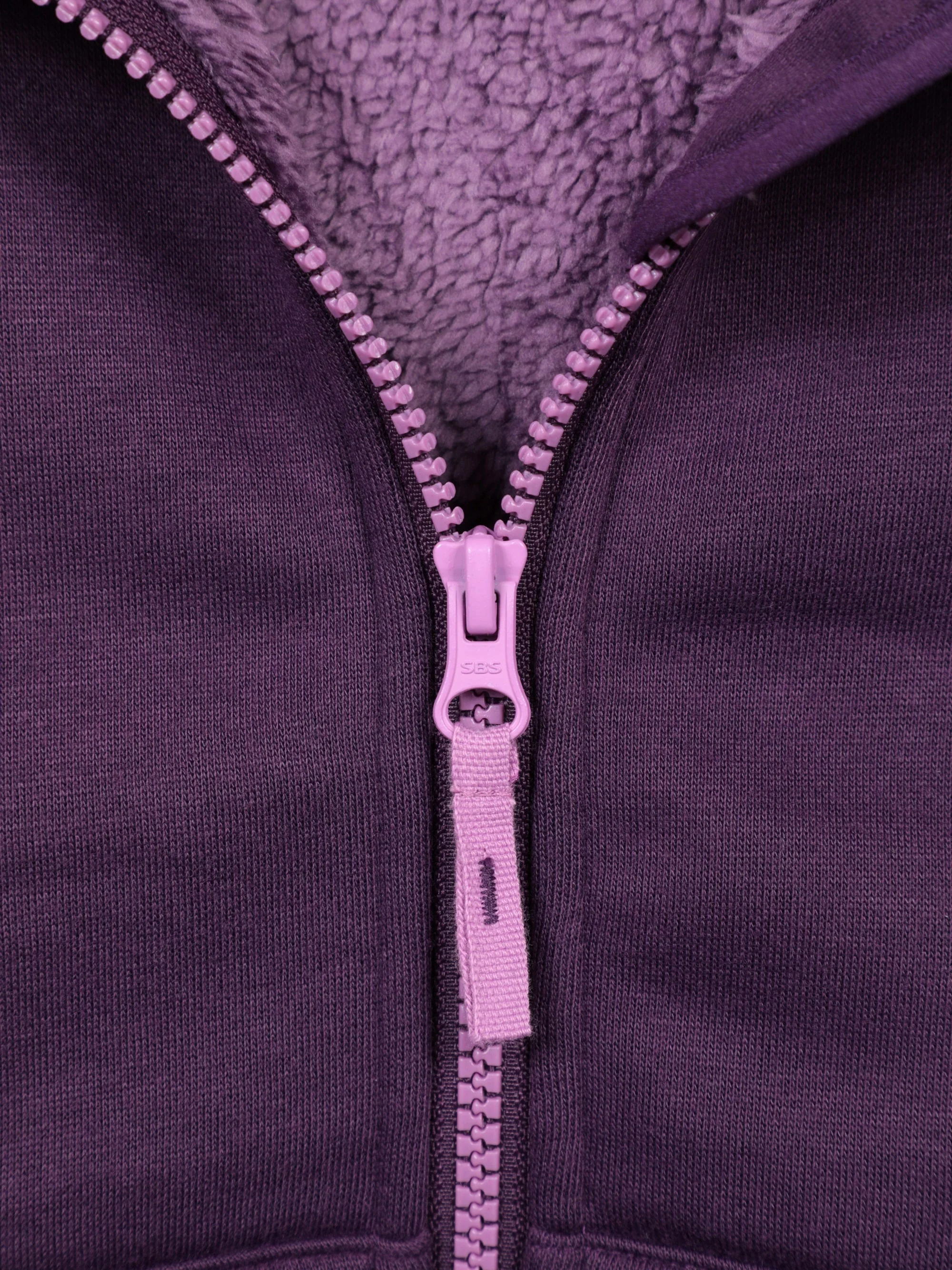 EMS Alpine Kids Fur Lined Full Zip Hoodie - Image 6