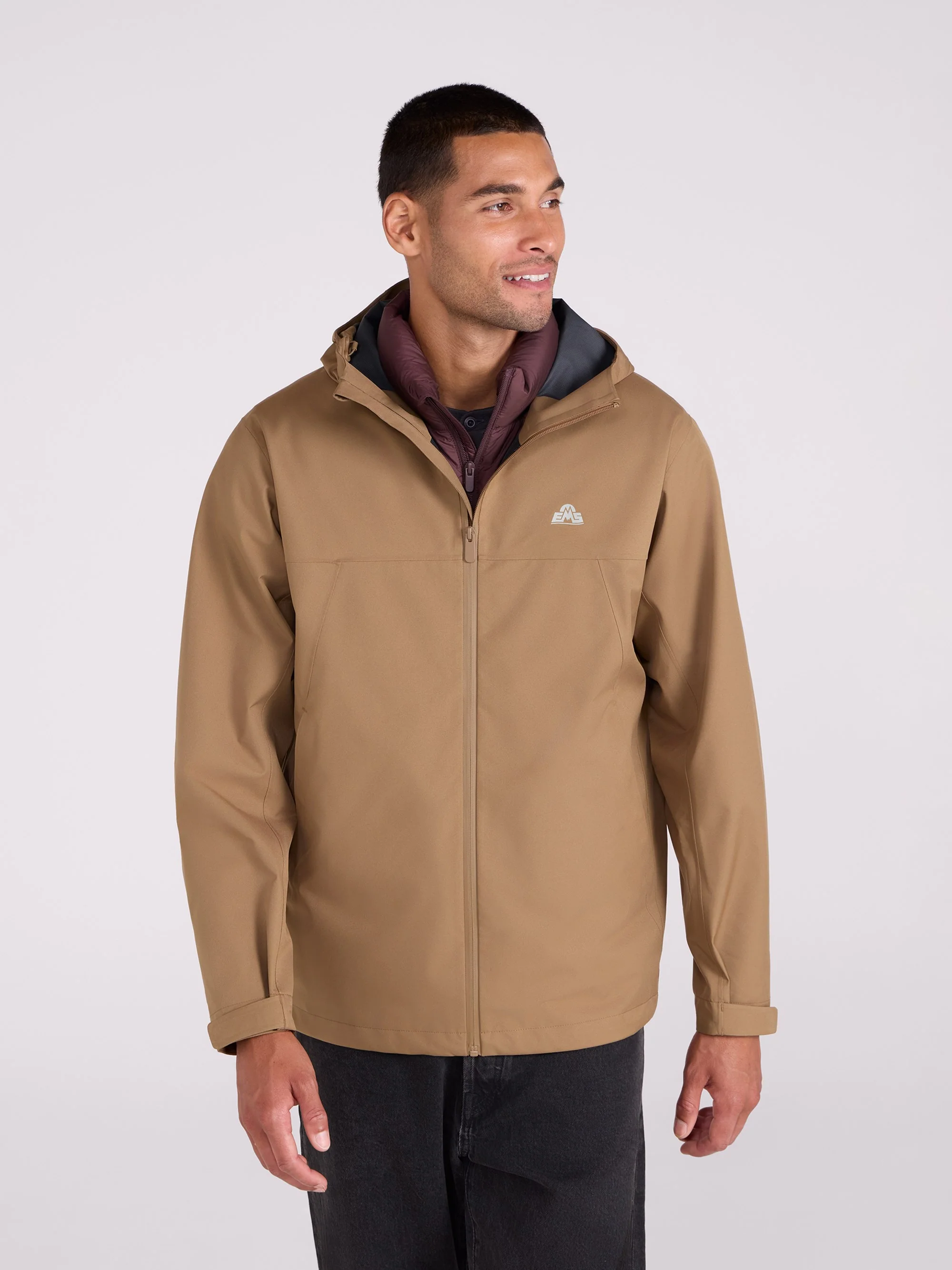 EMS Elements Mens Rain Jacket - Image 10