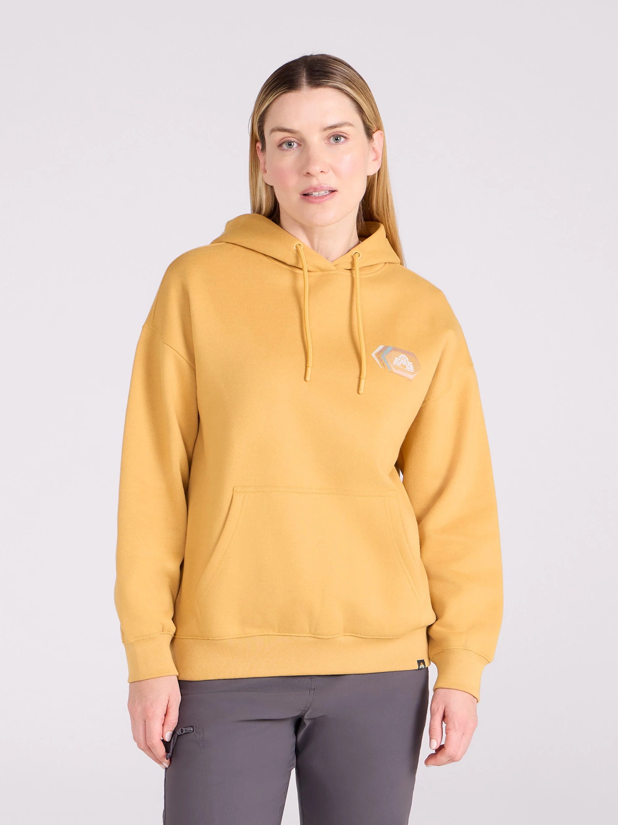 EMS Printed Womens Relaxed Fit Hoodie - Image 32