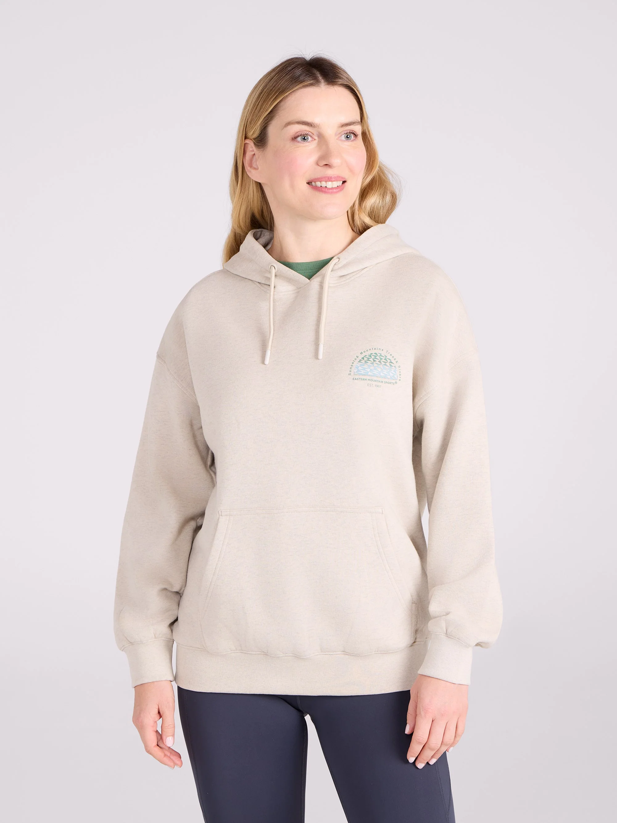 EMS Printed Womens Relaxed Fit Hoodie - Image 51