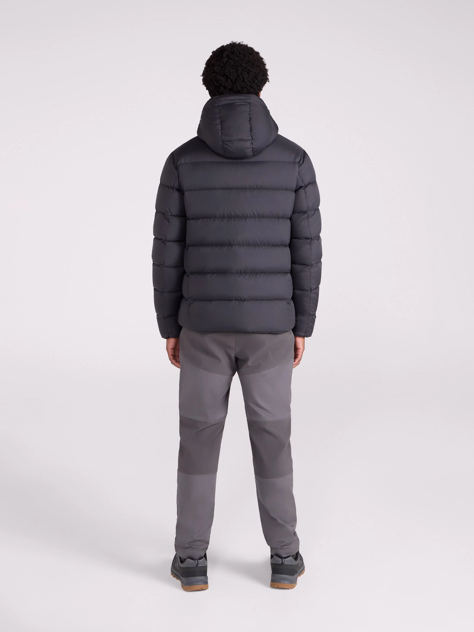 EMS Stratus Mens Hooded Packable Down Jacket - Image 4