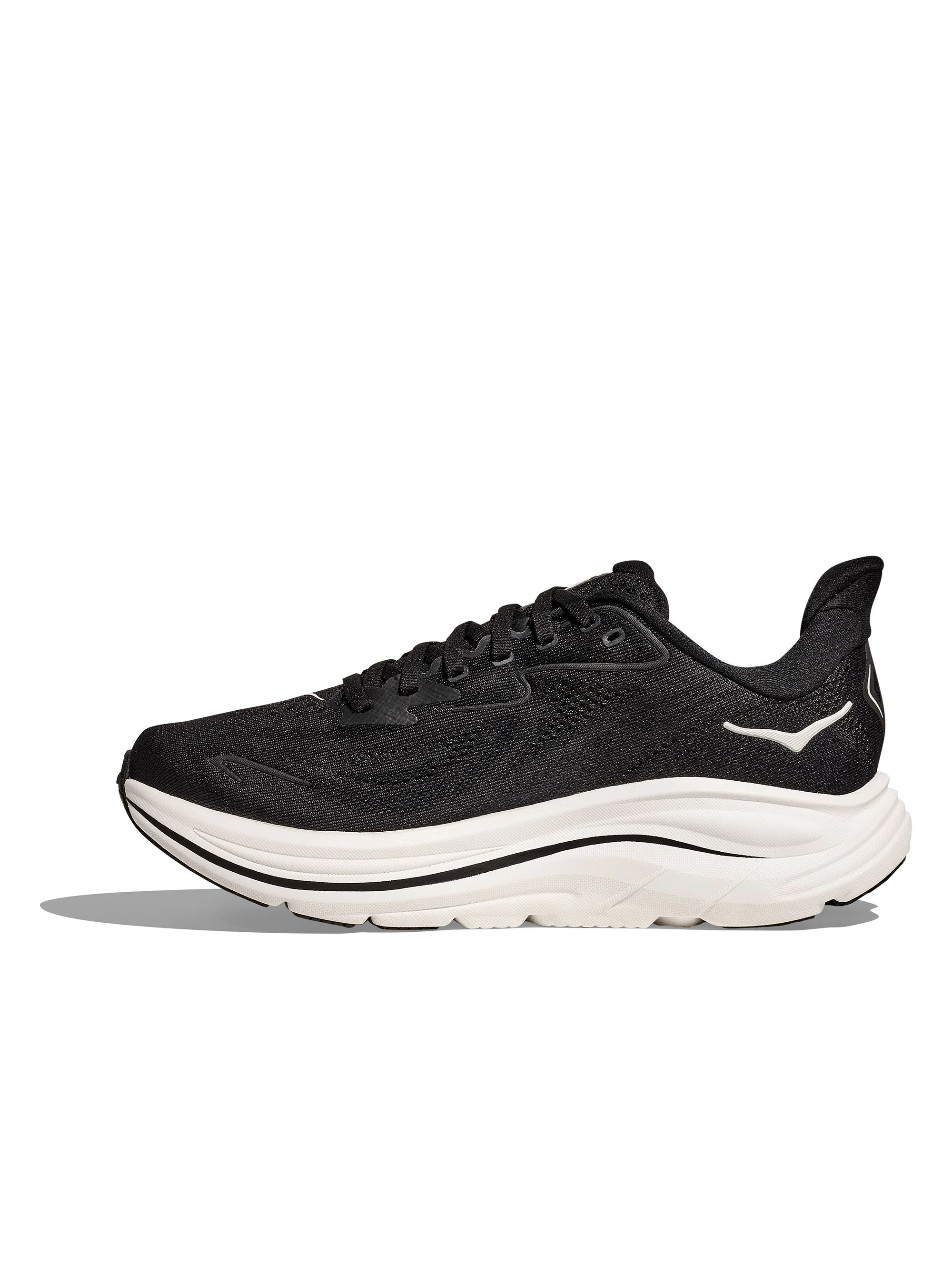 Hoka Mens Clifton 10 Wide Road Running Shoes - Image 4