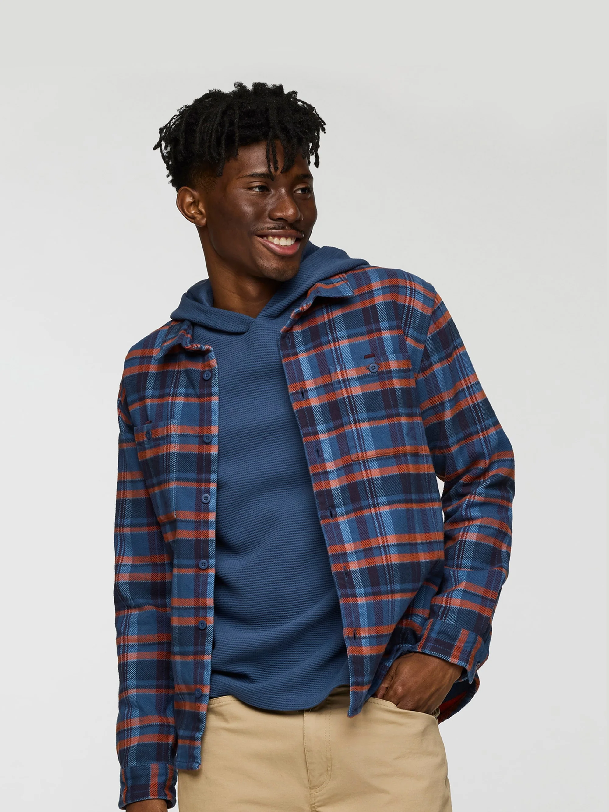 Mero Mens Organic Flannel Shirt - Image 12