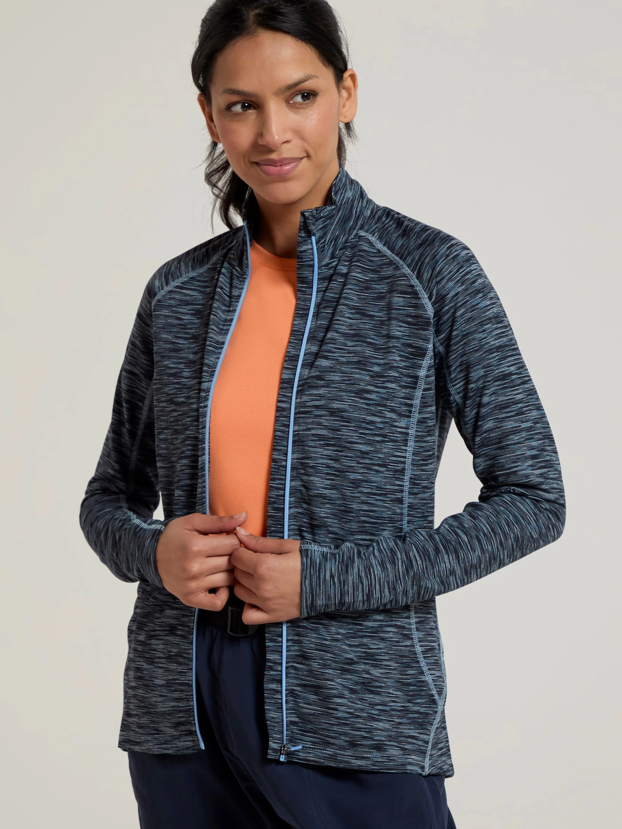 Mountain Warehouse Bend & Stretch Womens Full-Zip Midlayer - Image 2