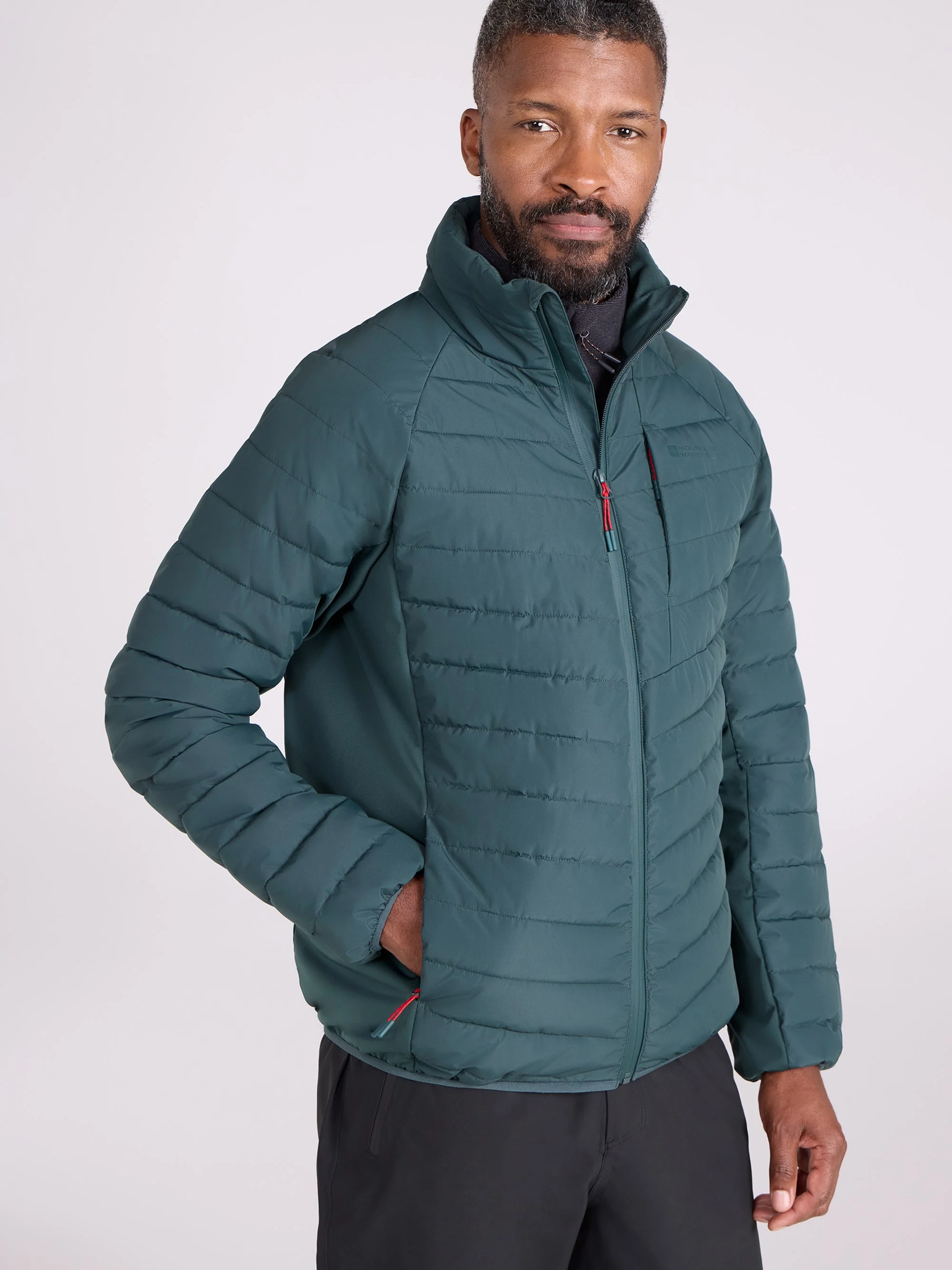 Mountain Warehouse Tarragona Mens Ultra Hybrid Jacket - Image 7