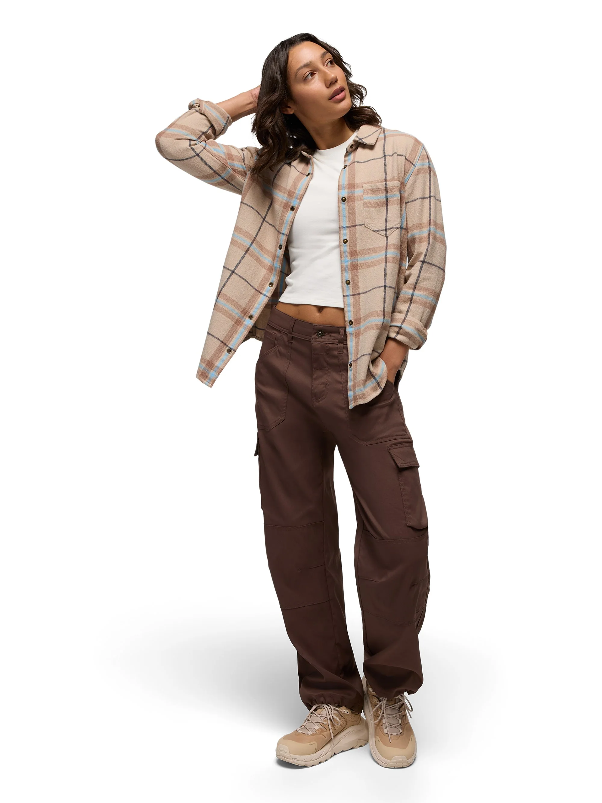 prAna Womens Golden Canyon Flannel - Image 5