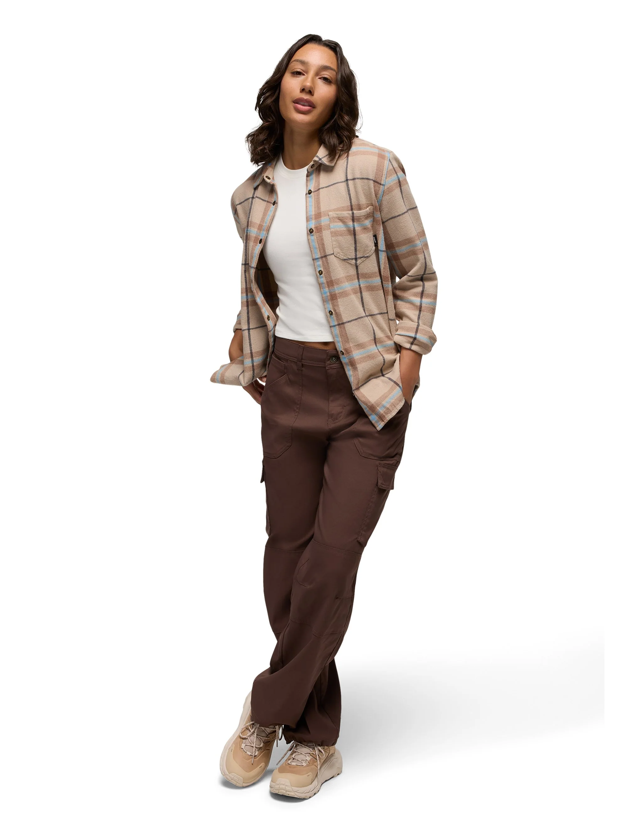 prAna Womens Golden Canyon Flannel - Image 6
