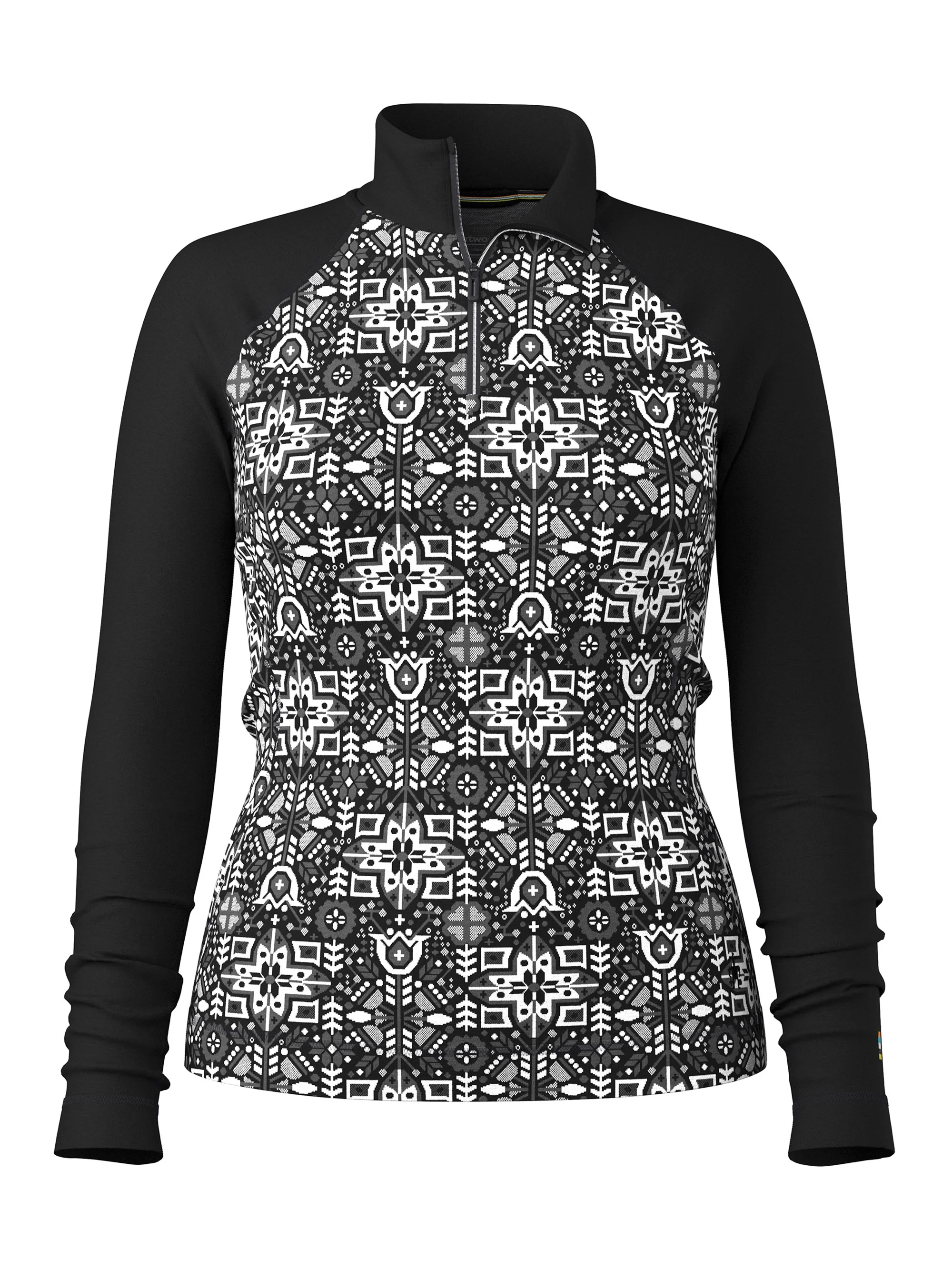 Smartwool Womens Classic Thermal Merino Base Layer 1/4 Zip - Image 4
